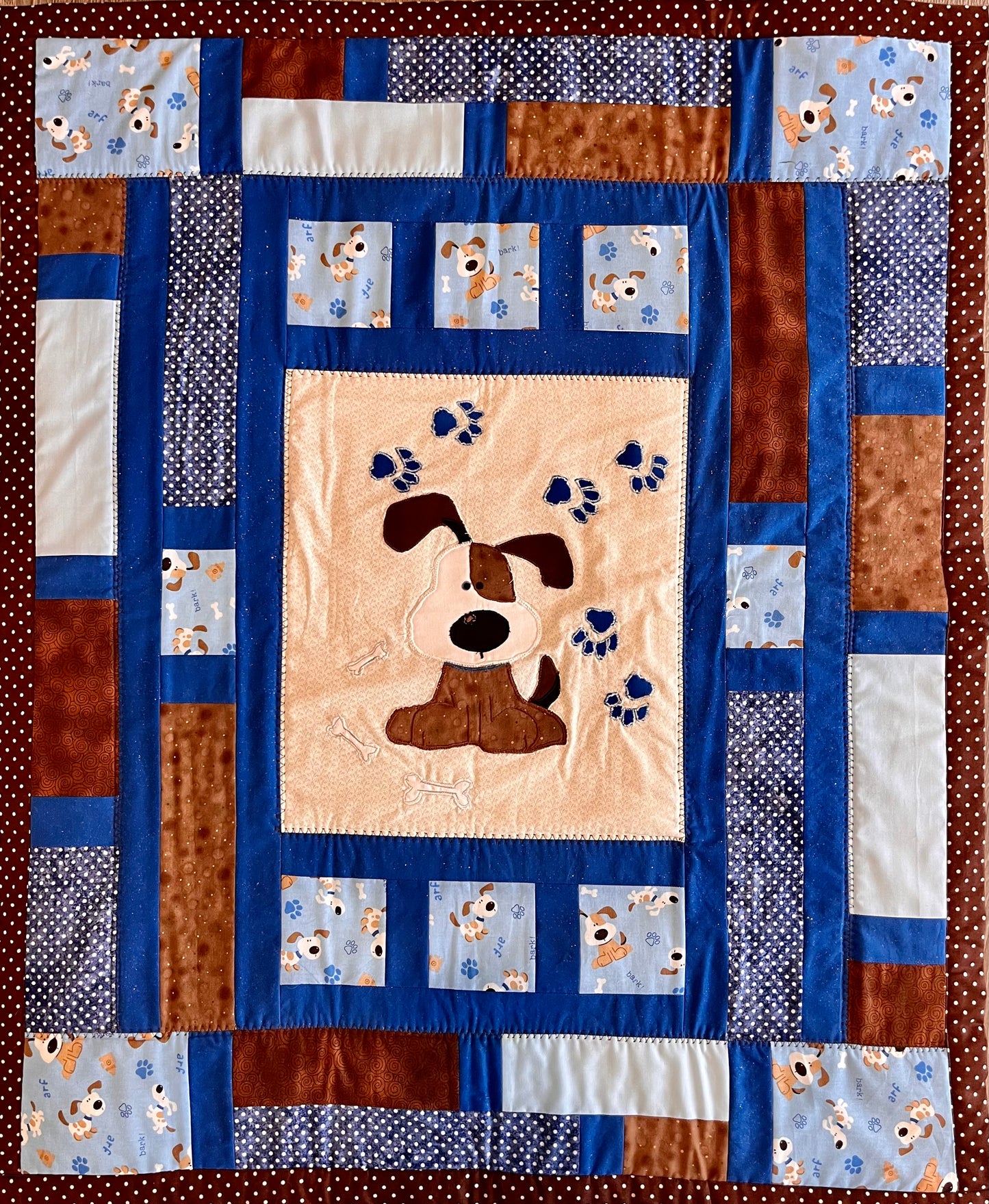 “Paws & Playtime” Baby Quilt