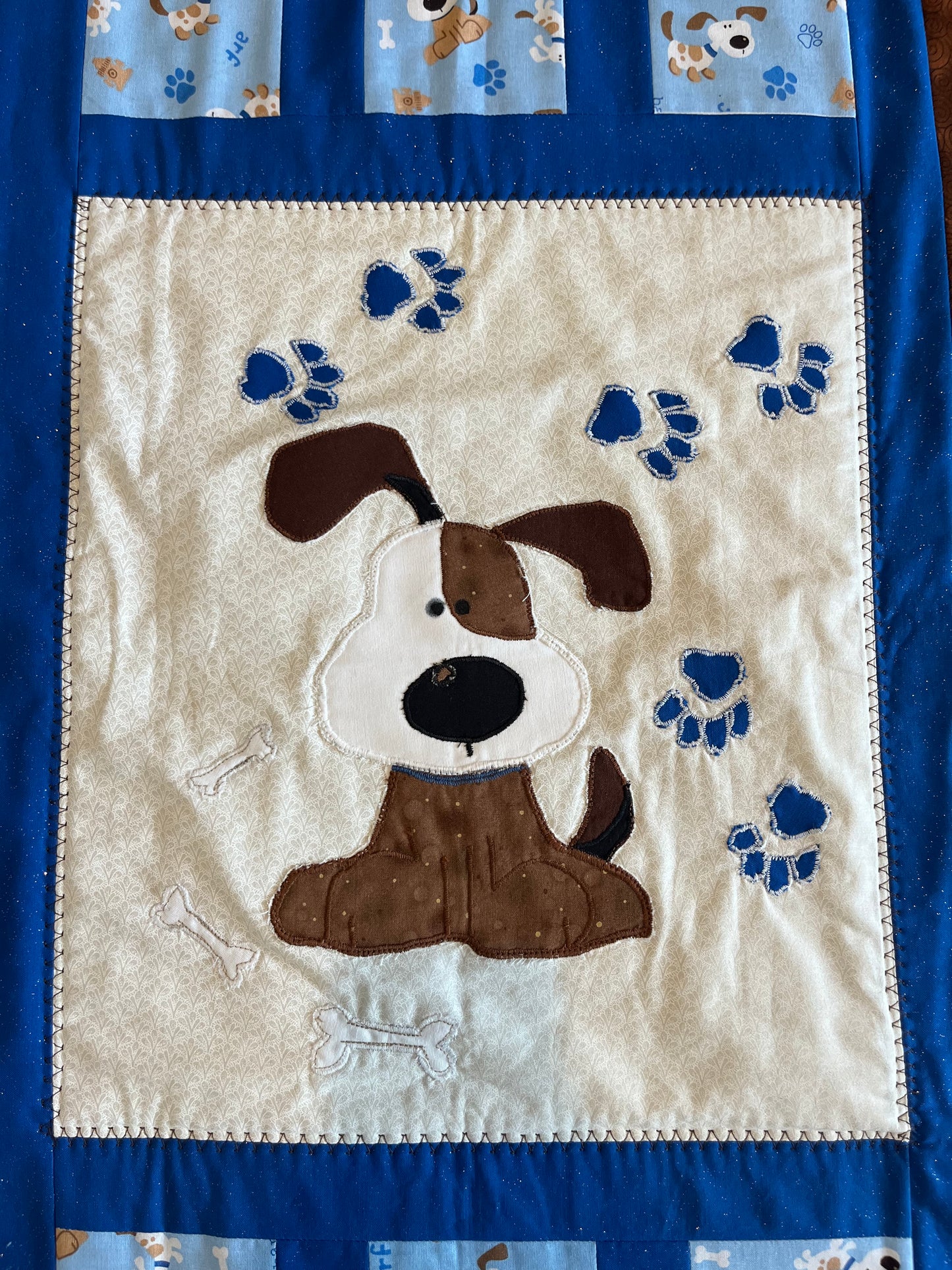 “Paws & Playtime” Baby Quilt