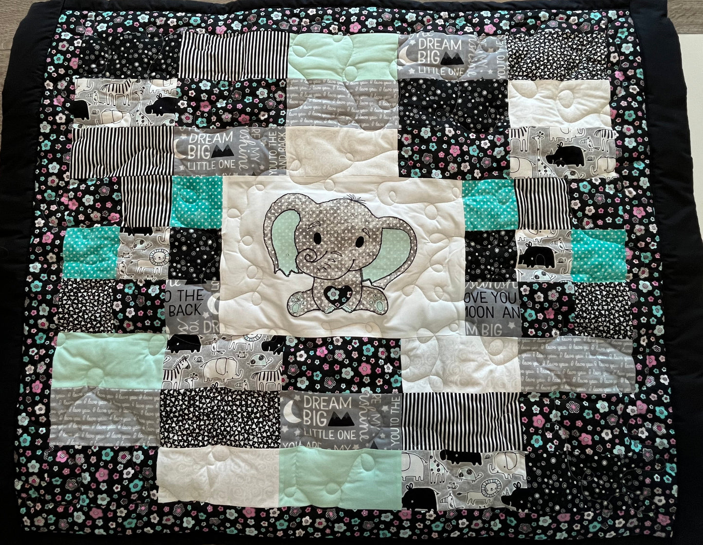 “Safari Dreams” Baby Quilt