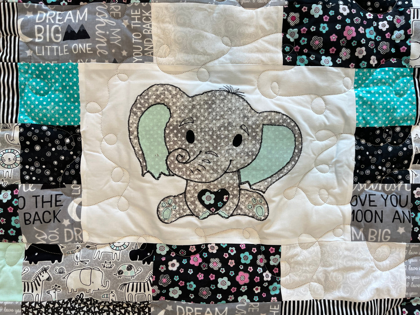 “Safari Dreams” Baby Quilt