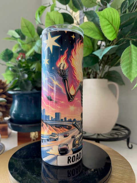 "Road Rager" Tumbler - Sassy Spirits Tarot Collection