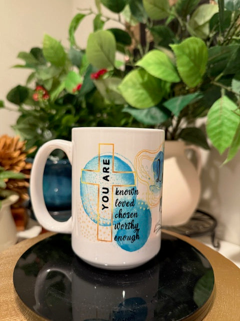 "Faith & Marble" Coffee Mug